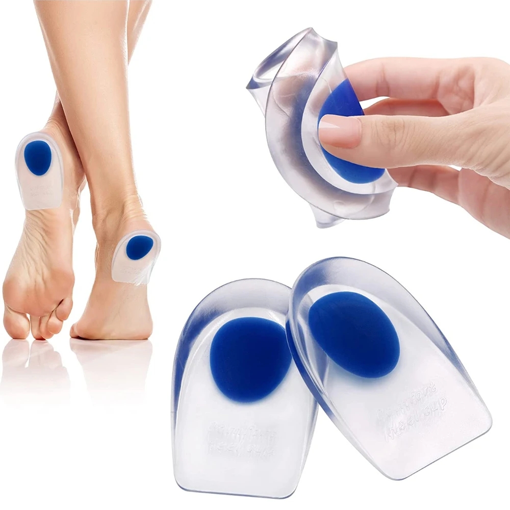 Heel Liner Grip - زوج واحد من نعال الجل السيليكونية