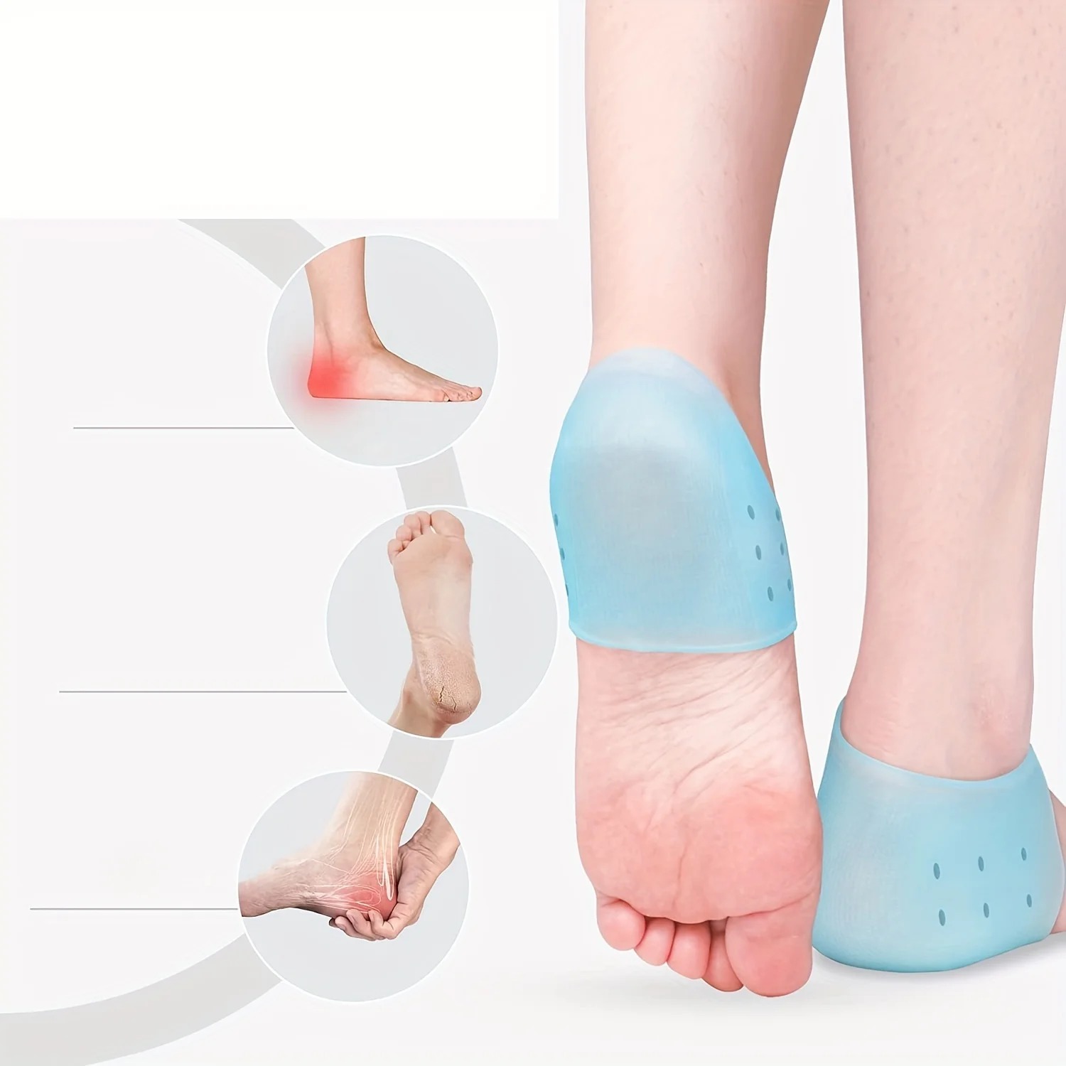 قطعتان من وسائد الكعب المصنوعة - مراجعة Heel Liner Grip وسعره