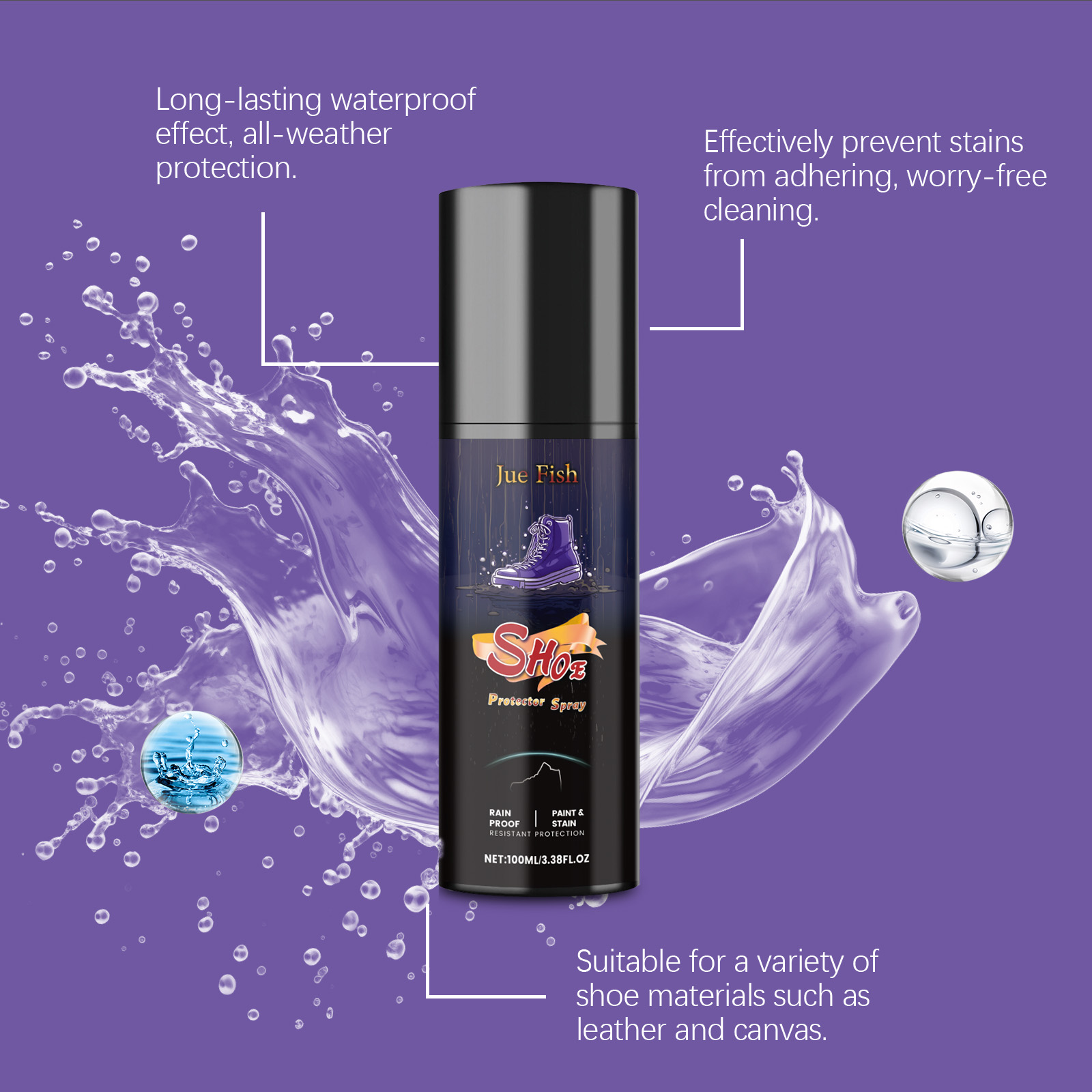 بخاخ حماية للأحذية 100 مل، ينظ - مراجعة Sneaker Protector Spray وسعره