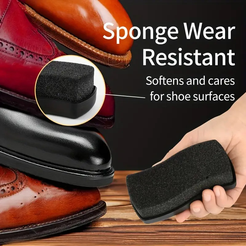 إسفنجة شمع أحذية فورية التلميع - مراجعة Shoe Polish Cream وسعره