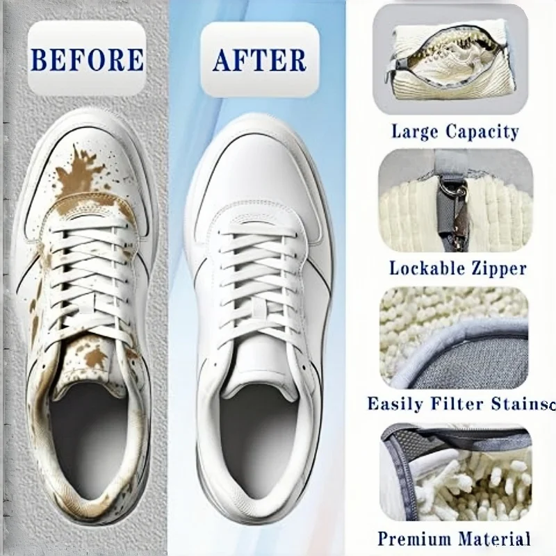 1 قطعة: حقيبة أحذية، حقيبة غسي - مراجعة Sneaker Care Laundry وسعره