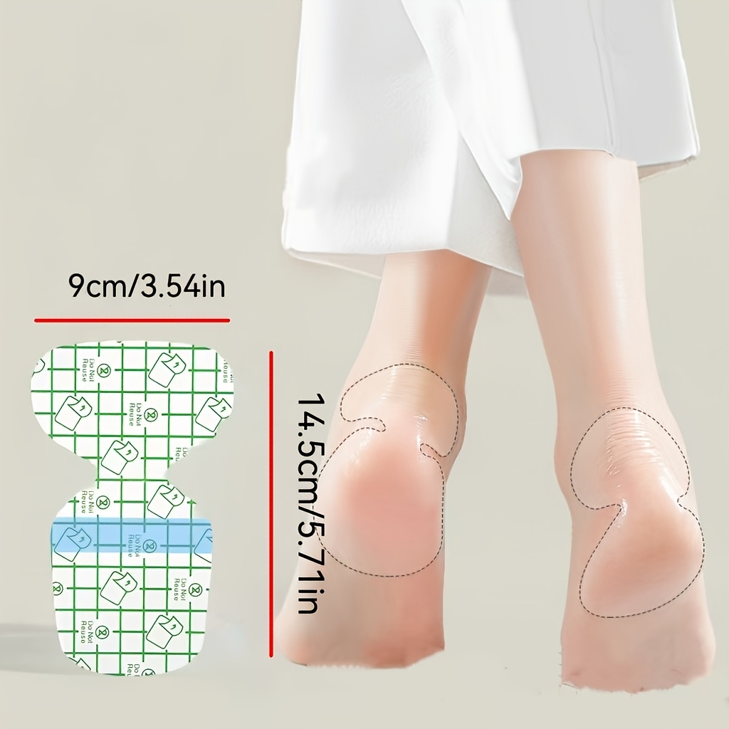5/10 قطع من لاصقات الكعب المرط - مراجعة Heel Liner Grip وسعره
