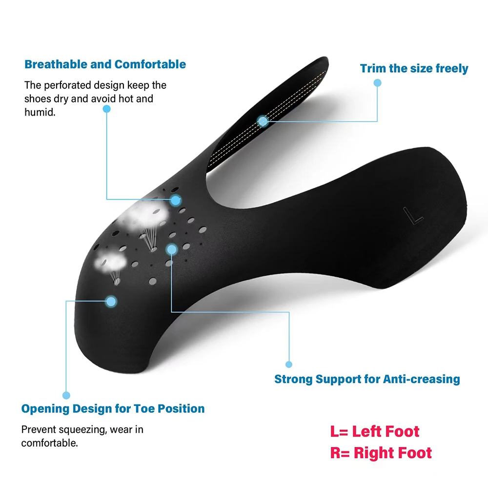 أحذية رياضية واقية أحذية نقالة - مراجعة Crease Protector Toe وسعره