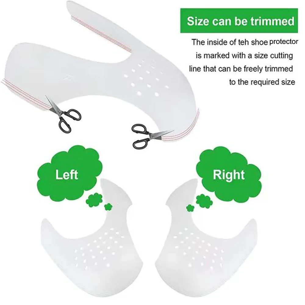 أحذية رياضية واقية أحذية نقالة - مراجعة Crease Protector Toe وسعره