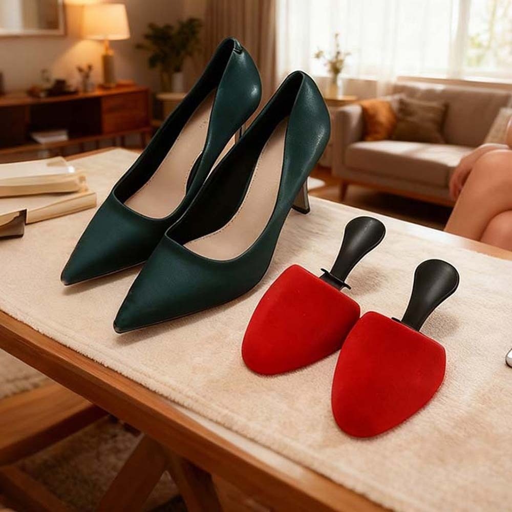 زوج واحد من دعامات الأحذية بسط - مراجعة Crease Protector Toe وسعره