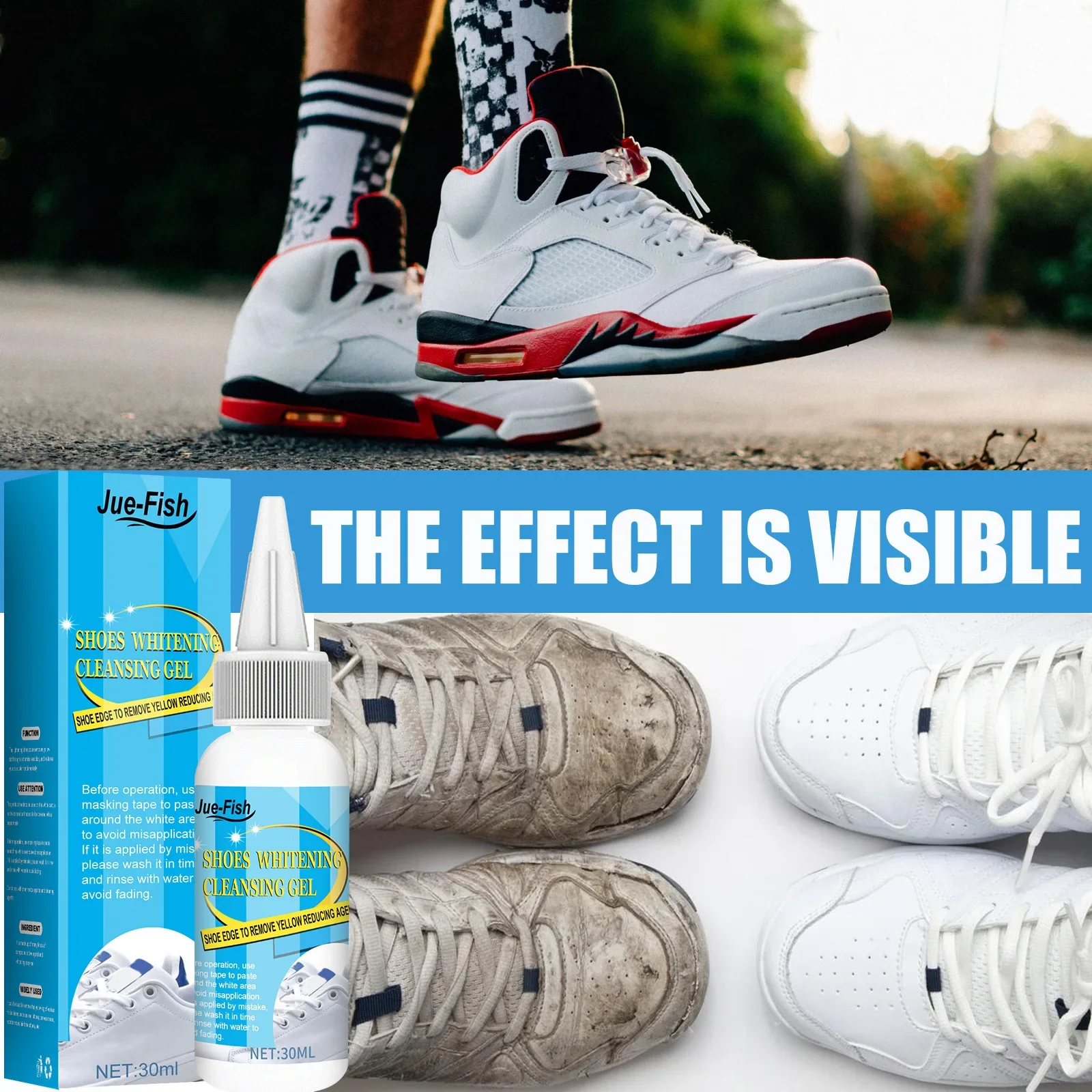 هلام تنظيف الأحذية البيضاء ، م - مراجعة Sneaker Protector Spray وسعره