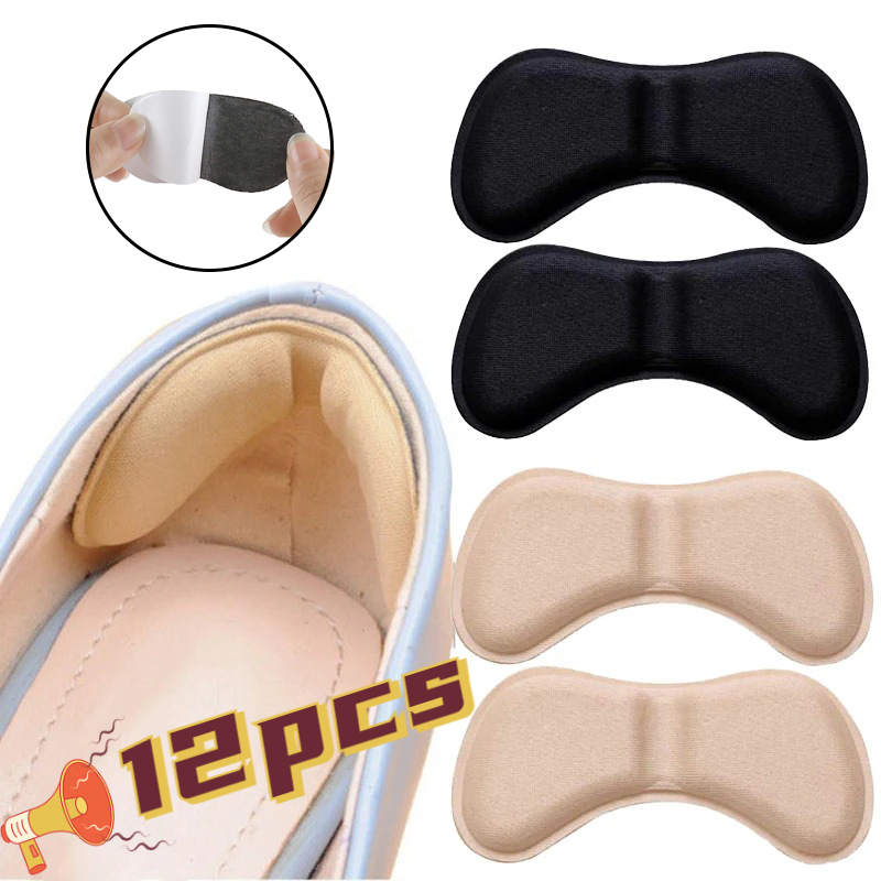 12 قطعة من لاصقات الكعب لتخفيف - مراجعة Heel Liner Grip وسعره