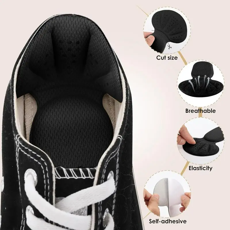 جديد 2 في 1 وسادة كعب إسفنجية  - مراجعة Heel Liner Grip وسعره