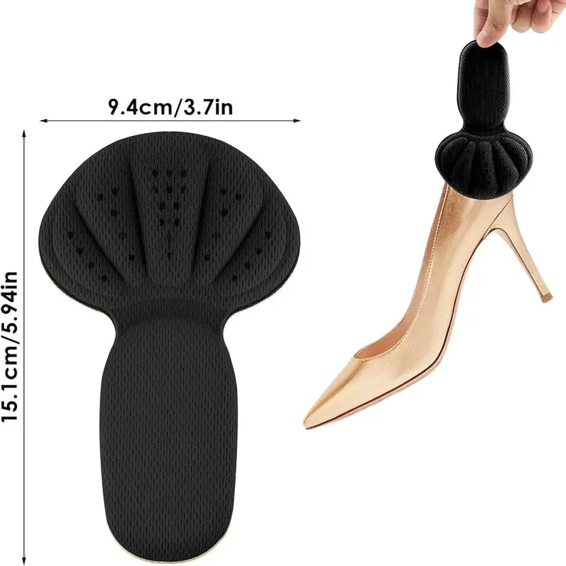 جديد 2 في 1 وسادة كعب إسفنجية  - مراجعة Heel Liner Grip وسعره